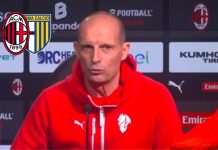 Massimiliano Allegri è intervenuto in conferenza stampa alla vigilia della sfida di domani tra Milan e Parma a San Siro