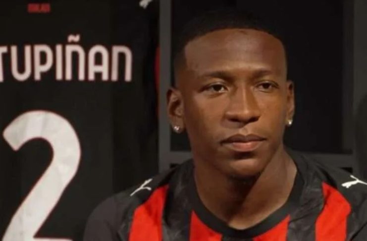 Estupiñán può lasciare il Milan nel calciomercato estivo: Tavolieri rivela la cifra che vogliono incassare i rossoneri