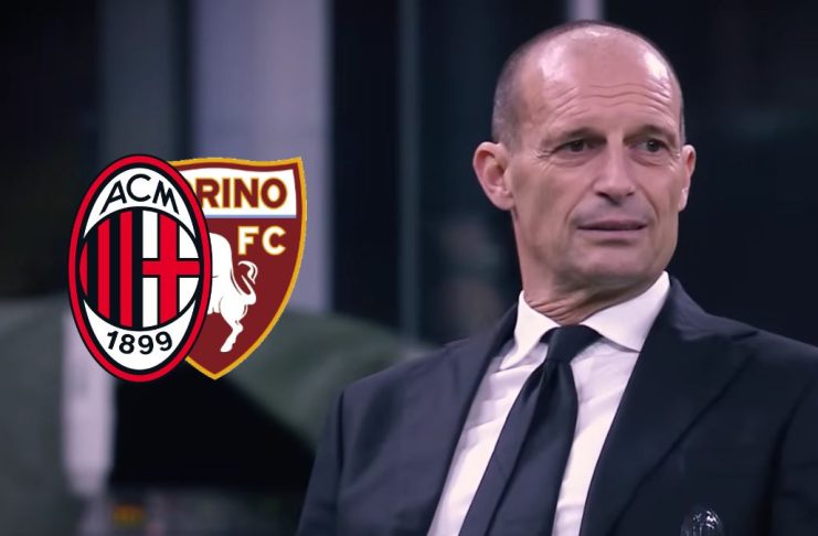 Le parole di Allegri in Milan-Torino
